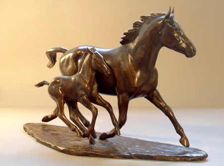 Mare and Foal II