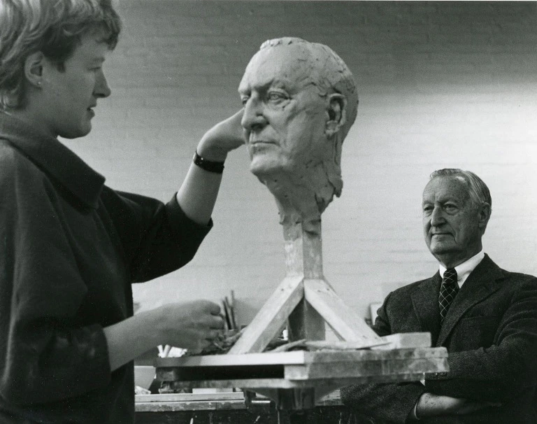 Tessa Pullan in her studio