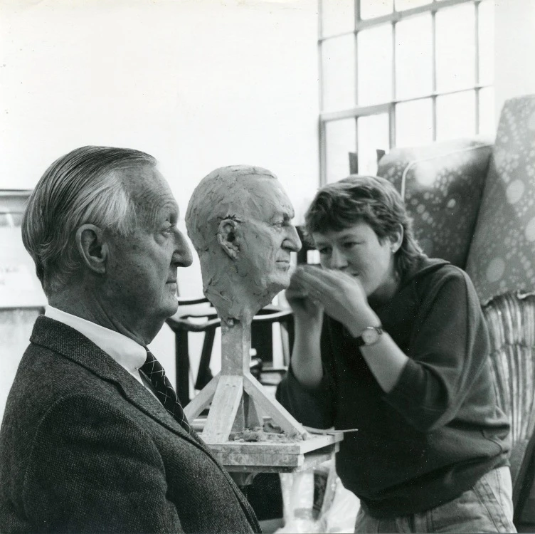 Tessa Pullan in her studio